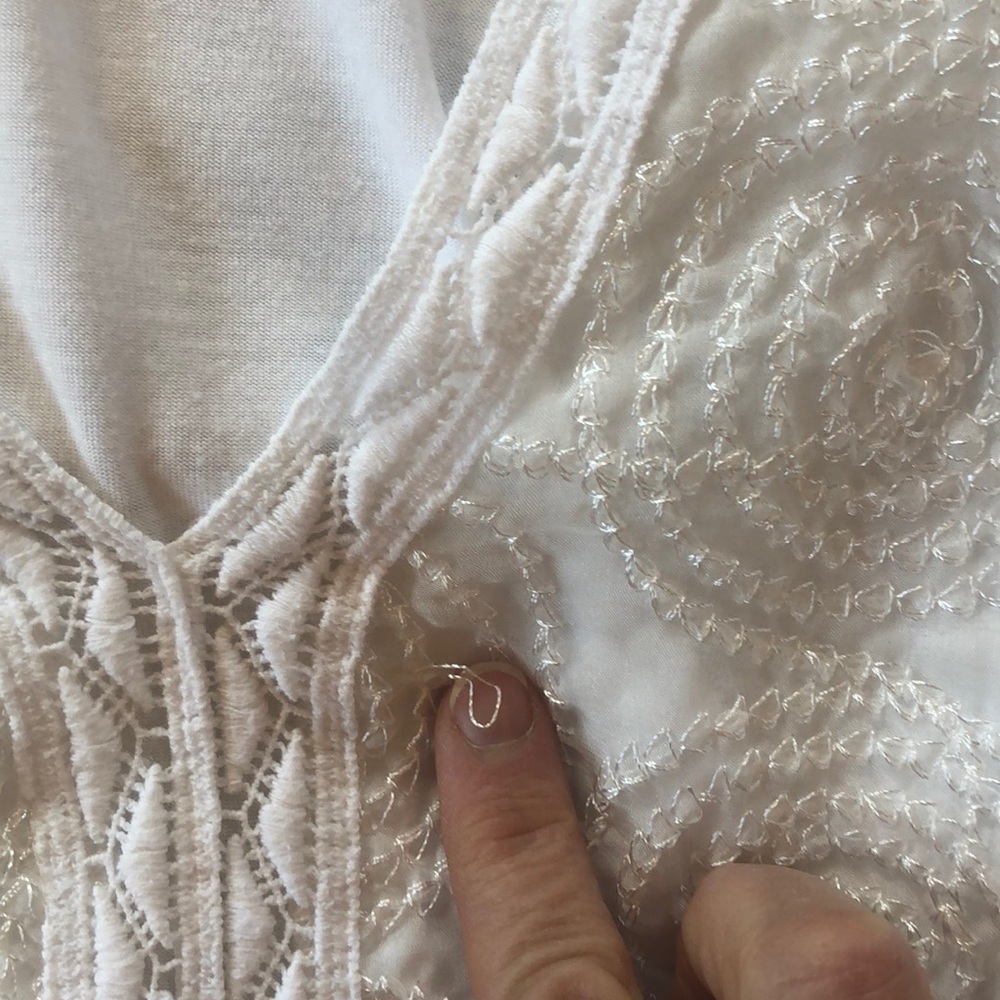 Language white tunic - Picture 6 of 6